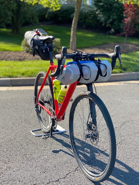 Pierce's adventure bike